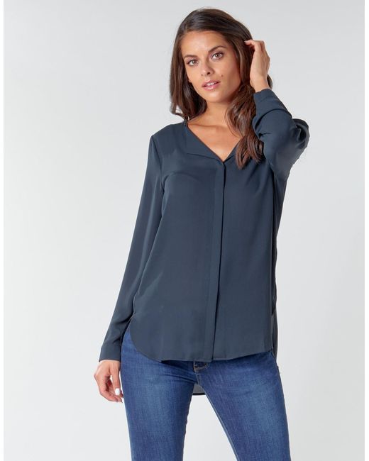 Blouses Vila en coloris Blue