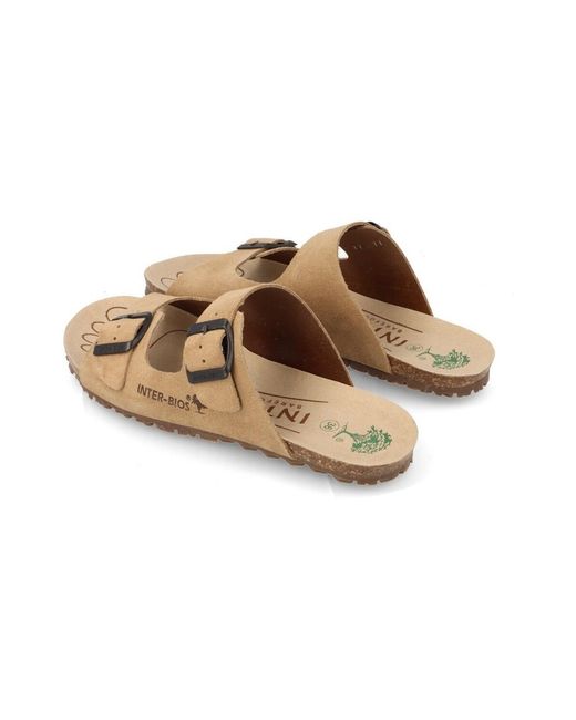 Sandales Interbios en coloris Brown
