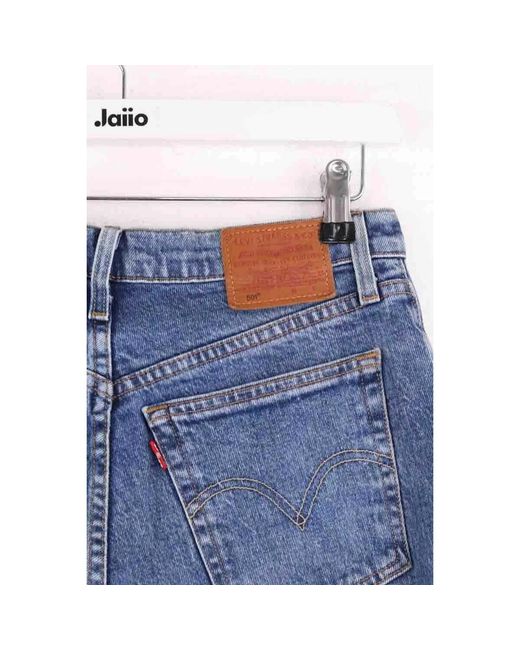 Short Mini Short Levi's en coloris Blue