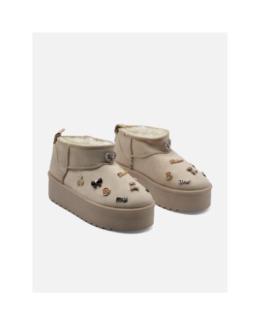 Bottines 6516 C M en coloris Gray