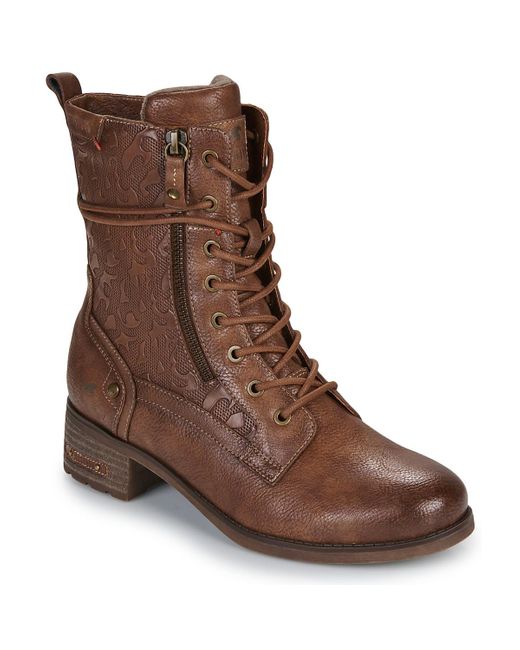 Stivaletti Fabienne 2 di Mustang in Brown