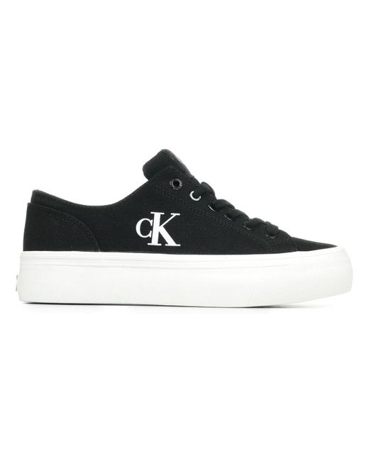 Baskets Vulc Flatform Low Cv Mg Calvin Klein en coloris Black