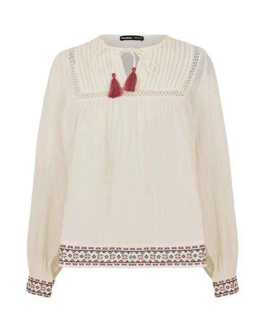 Blouses Reema Threadbare en coloris White