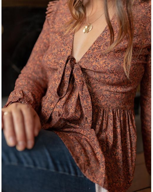 Blouses Rossignol Celeste en coloris Brown