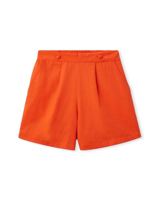 Compañía Fantástica Korte Broek Compañia Fantástica Shorts 40132 in het Orange