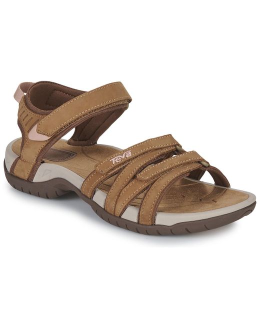 Sandali Tirra Leather di Teva in Brown