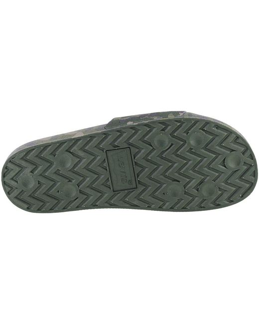 Chaussons June Stamp Levi's pour homme en coloris Black