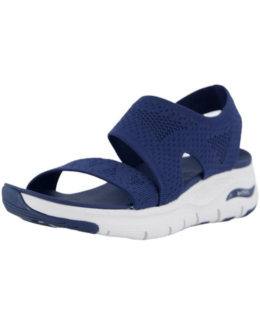 Sandales Skechers en coloris Blue