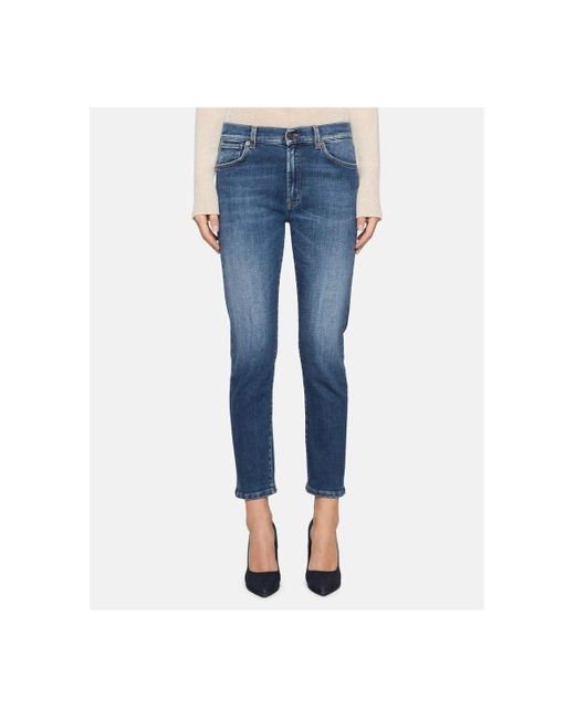 Jeans Daila Dp651 Dsk316-J03 di Dondup in Blue