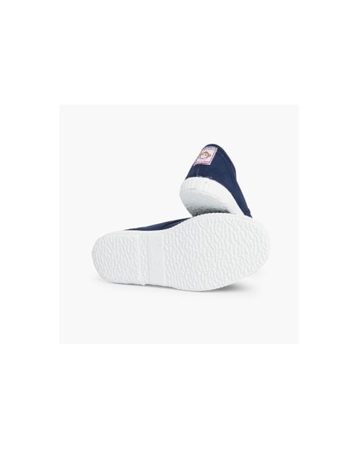 Baskets basses Tennis En Toile Avec Bout Caoutchouc Sans Lacets Pisamonas en coloris Blue