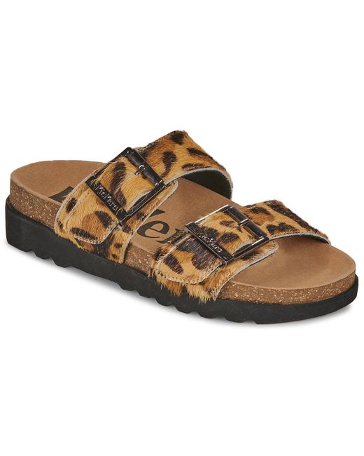 Kickers Brown Pantoffeln Kick Lisa