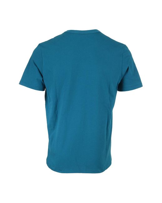 Le Coq Sportif T-Shirt Korte Mouw Bat Sp Tee Ss N2 in het Blue voor heren