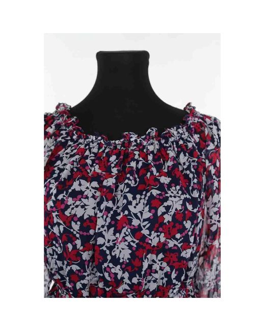 Blouses Blouse en soie rose Diane von Furstenberg en coloris Purple