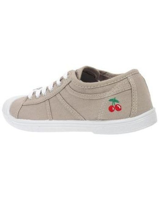 Baskets Basic 02- Perle Le Temps Des Cerises en coloris Metallic