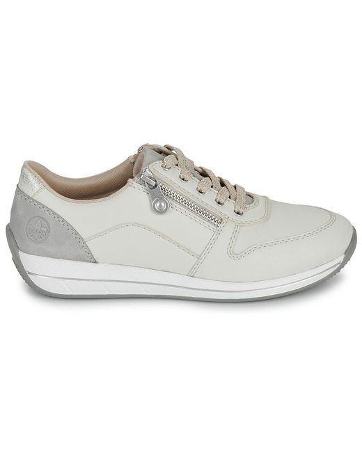 Rieker White Sneaker N1100-80