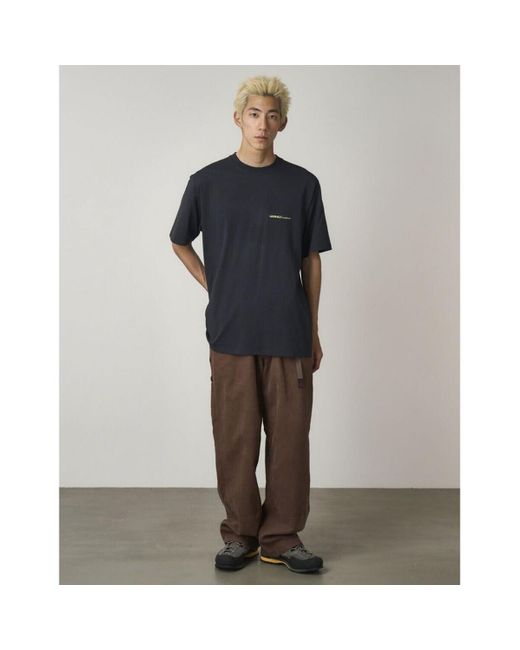 T-shirt Gramicci pour homme en coloris Black