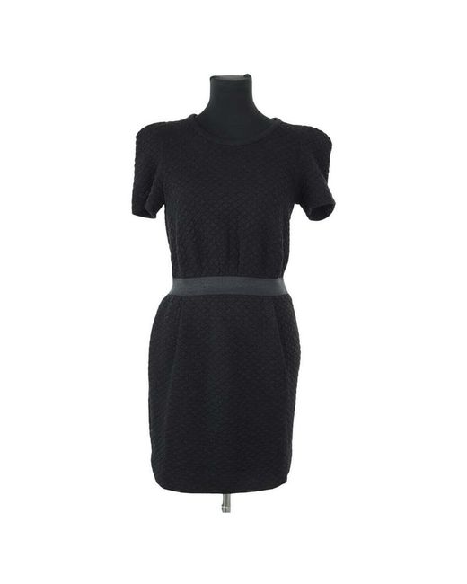 Robe Robe Noire Sandro en coloris Black