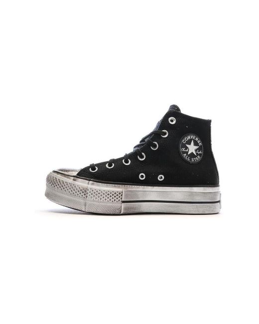 Converse Hoge Sneakers in het Black