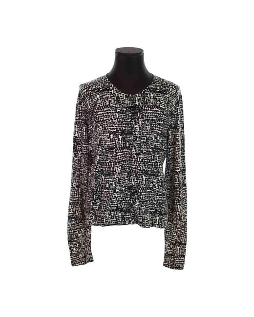 Blouses Top en coton Diane von Furstenberg en coloris Black