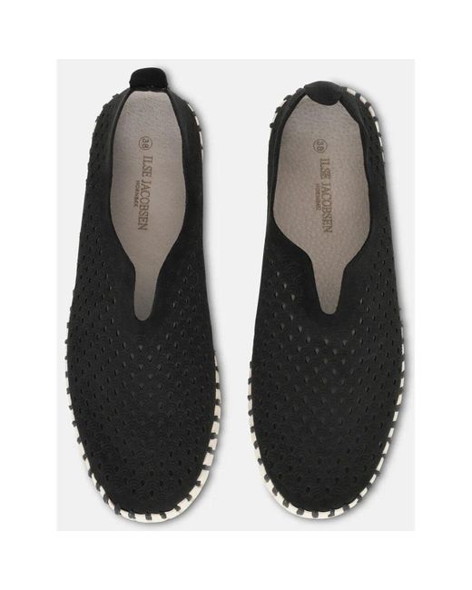 Ballerines IJPE25-TULIP3373-blk Ilse Jacobsen en coloris Black