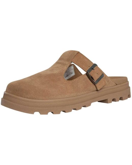 Palladium Sandalen Dunelite Pyla Suède Sandalen in het Brown voor heren