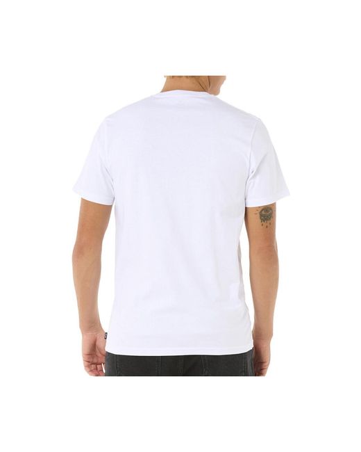 Polo _M_SURF PARADISE BADGE TEE UPDATE Rip Curl pour homme en coloris White
