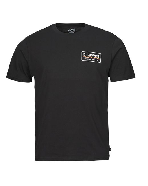 T-Shirt Walled Ss di Billabong in Black da Uomo