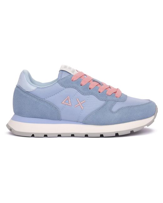 Sun 68 Sneakers 05 Ally Solid Nylon in het Blue