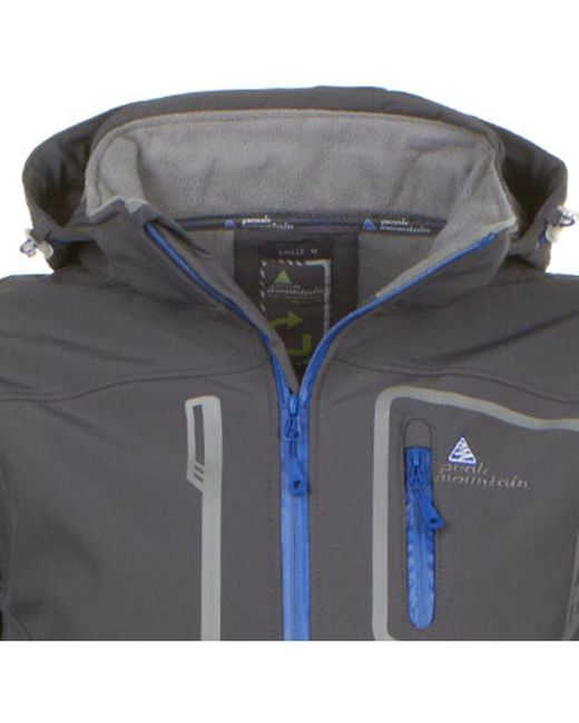Blouson Blouson Softshell Homme Coftibi Peak Mountain pour homme en coloris Gray
