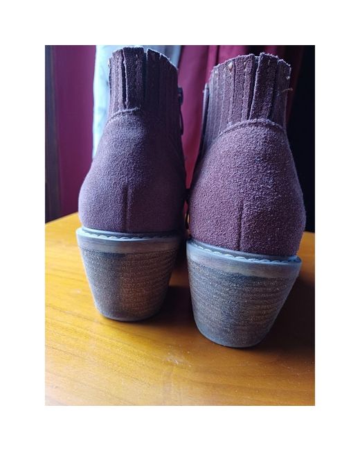 Bottines Bottines Western basses Roxy Roxy en coloris Brown
