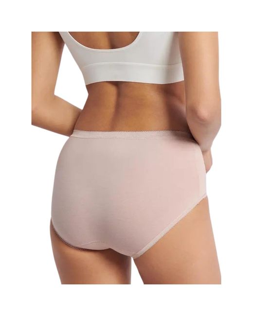 Slips Unterhose BASIC+ MIDI Damen-Slip Sloggi en coloris Purple