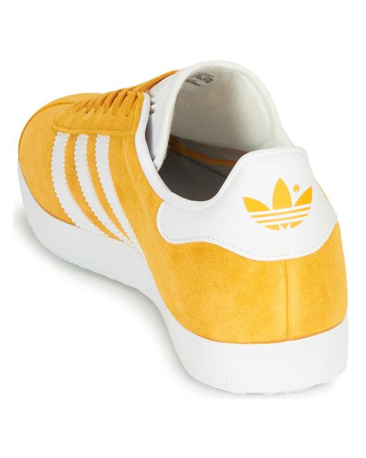 adidas gazelle geel