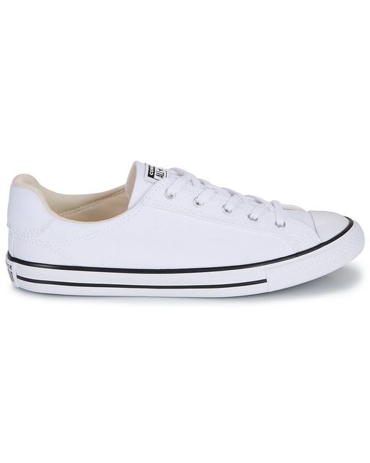 Converse Lage Sneakers Chuck Taylor All Star Dainty Lucky in het White