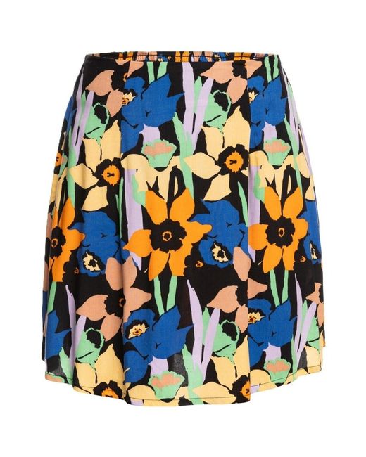 Jupes Courtes Roxy en coloris Blue