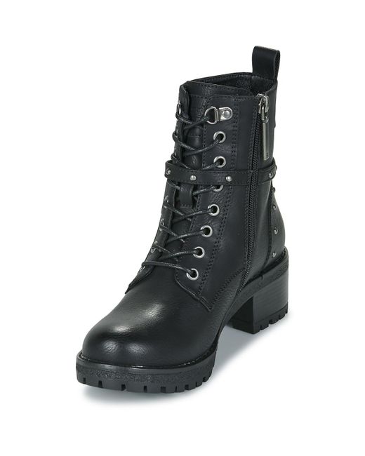 Refresh Black Stiefeletten 173247