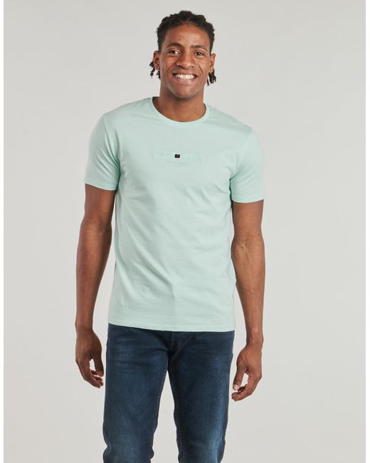 Teddy Smith T-Shirt Korte Mouw T-Jim Mc in het Green voor heren