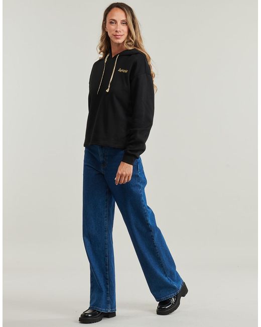 Pieces Capuchon Sweaters Pcchilli Amour in het Black
