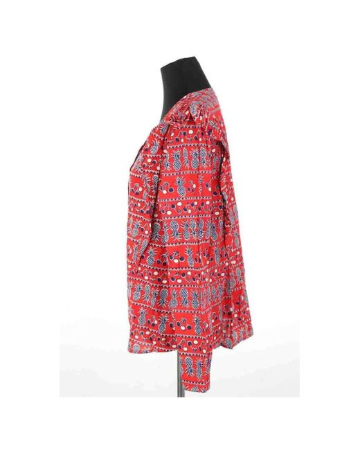 Blouses Blouse en coton Des Petits Hauts en coloris Red