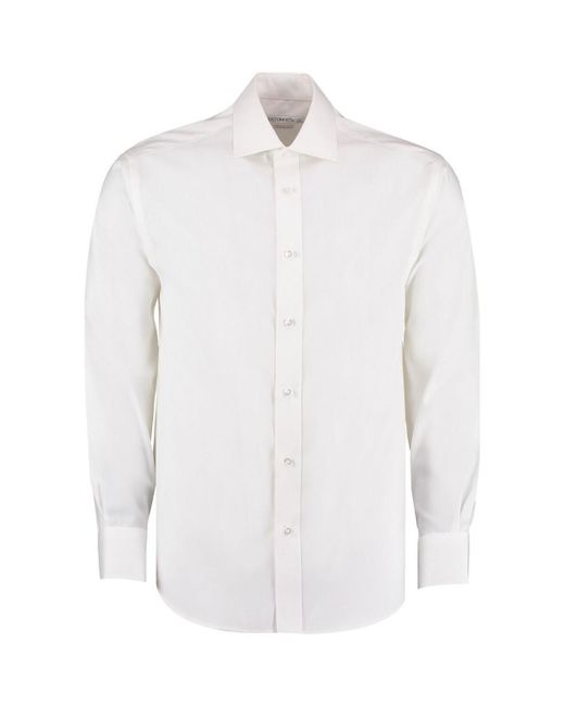 Chemise Executive Premium Kustom Kit pour homme en coloris White