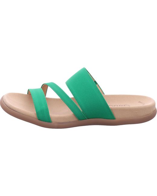 Sabots Gabor en coloris Green