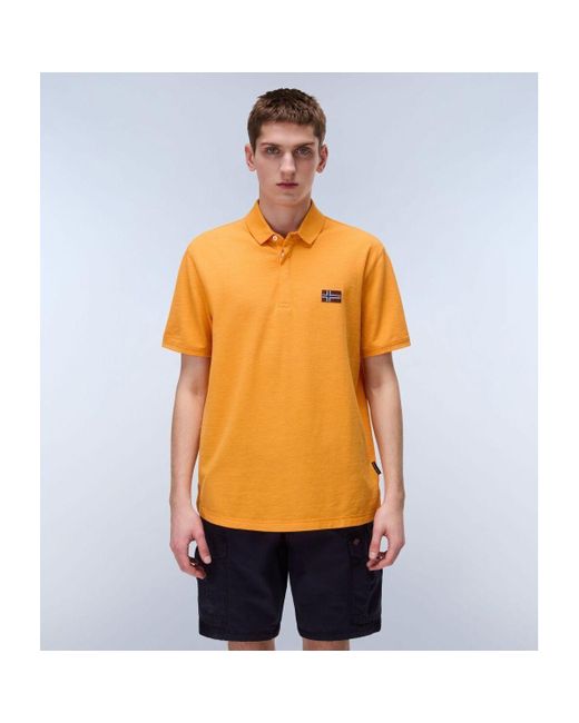 T-shirt EBEA 2 NP0A4HPY-A701 APRICOT Napapijri pour homme en coloris Orange