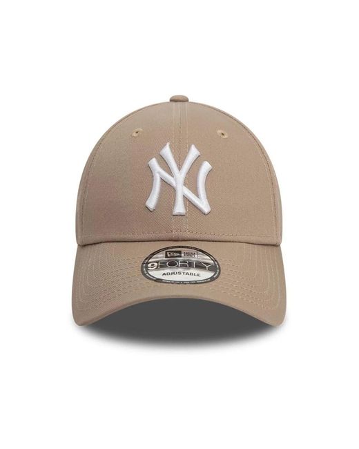 Casquette New York Yankees League Essential Pastel Brown 9fo KTZ pour homme