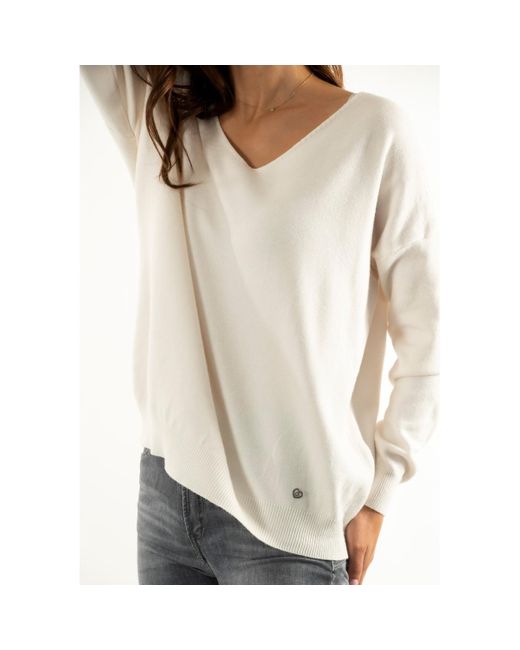 Pull M49778959 Please en coloris White