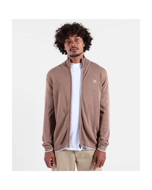Pull Pull Pezip Oxbow pour homme en coloris Pink