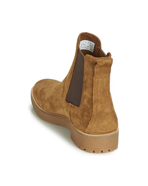 folk gentleman chelsea boot for men in brown