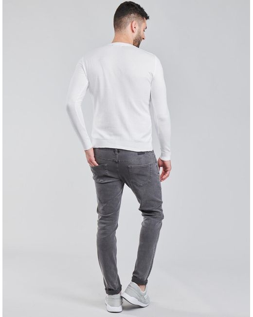 Pull OOMAN BOTD pour homme en coloris White