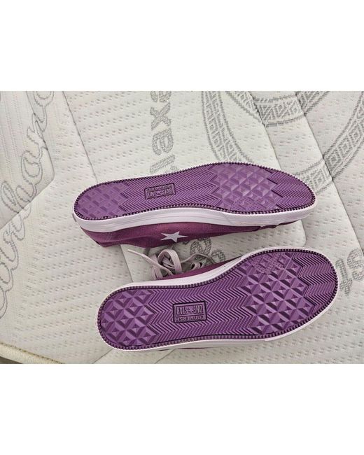 Baskets basses Baskets Converse en coloris Purple