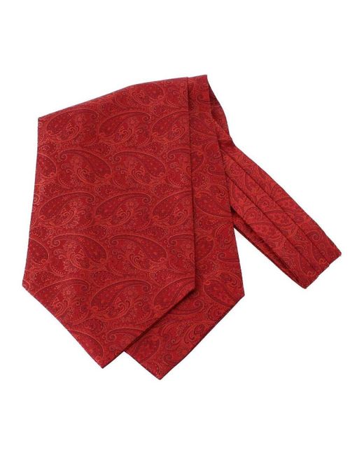 Echarpe Foulard Ascot Léonard Clj Charles Le Jeune pour homme en coloris Red