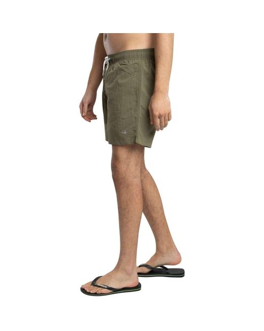 Maillots de bain Logo Short de bain Gant pour homme en coloris Green