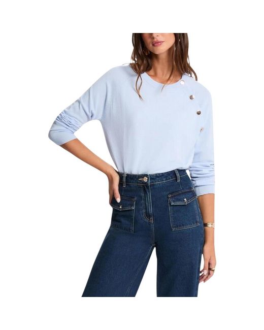 Pull 261-MISTRA Morgan en coloris Blue